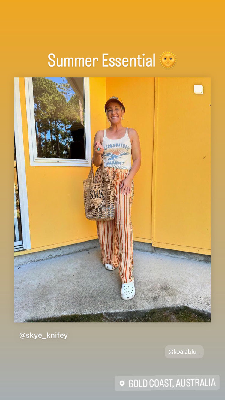 Luxury Woven Raffia Bag