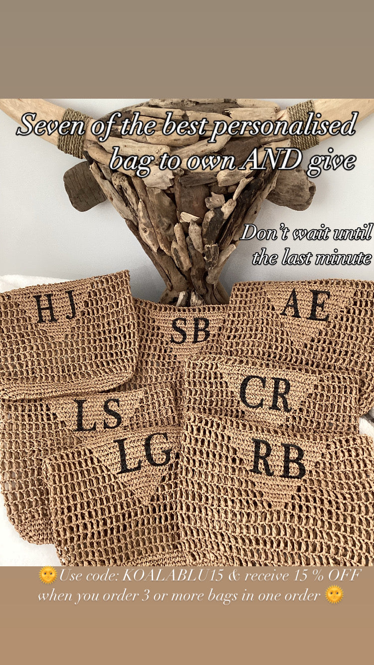 Luxury Woven Raffia Bag