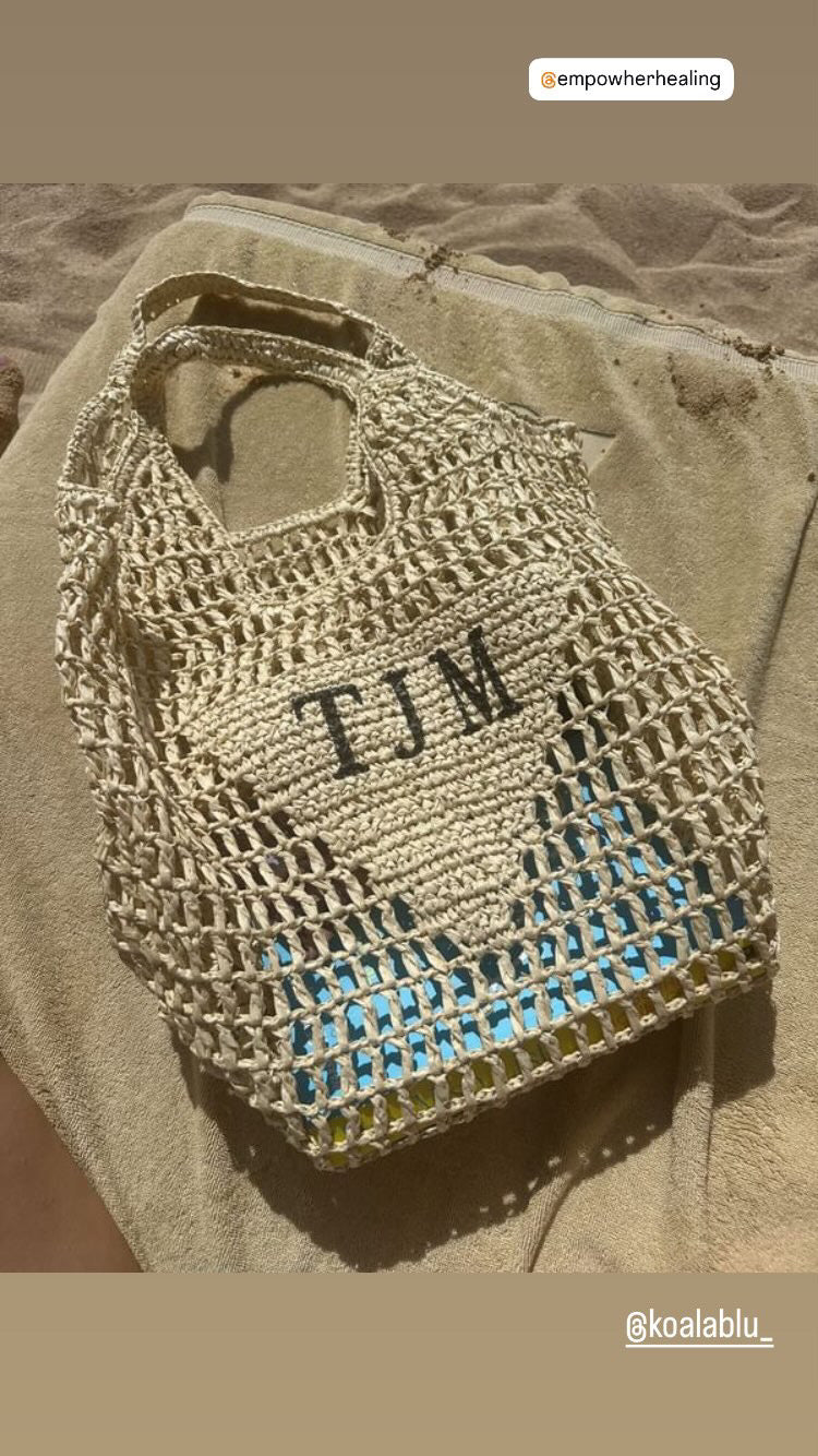 Luxury Woven Raffia Bag