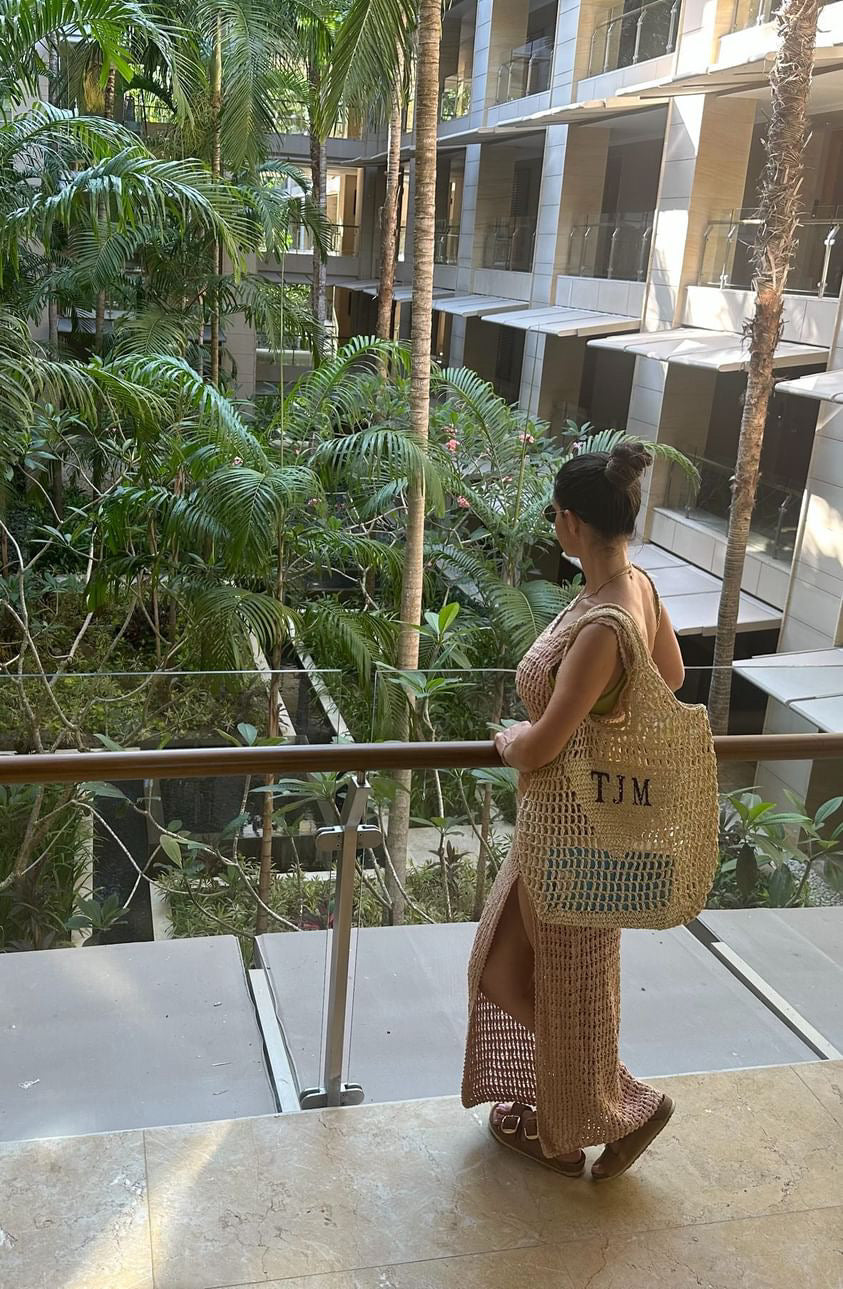 Luxury Woven Raffia Bag