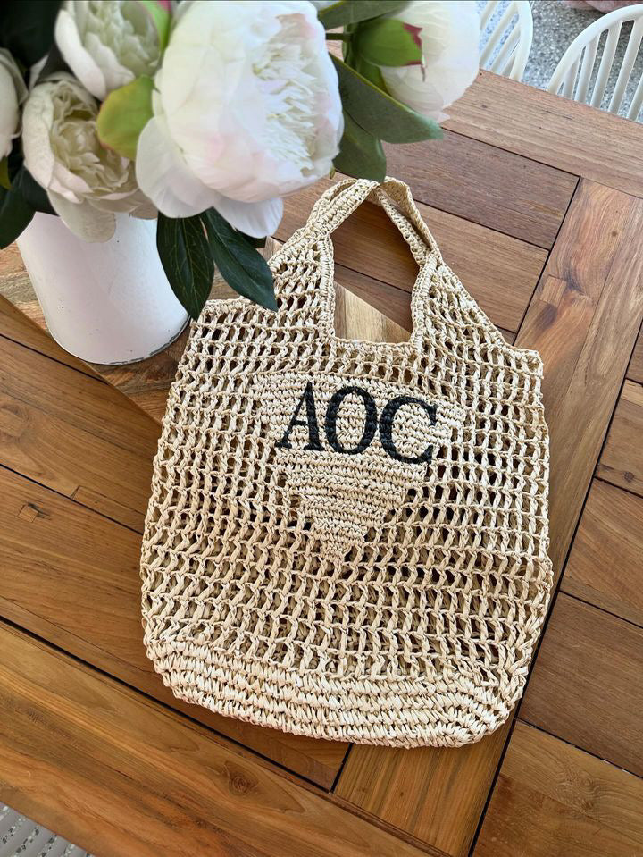 Luxury Woven Raffia Bag