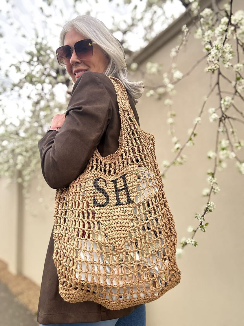 Luxury Woven Raffia Bag