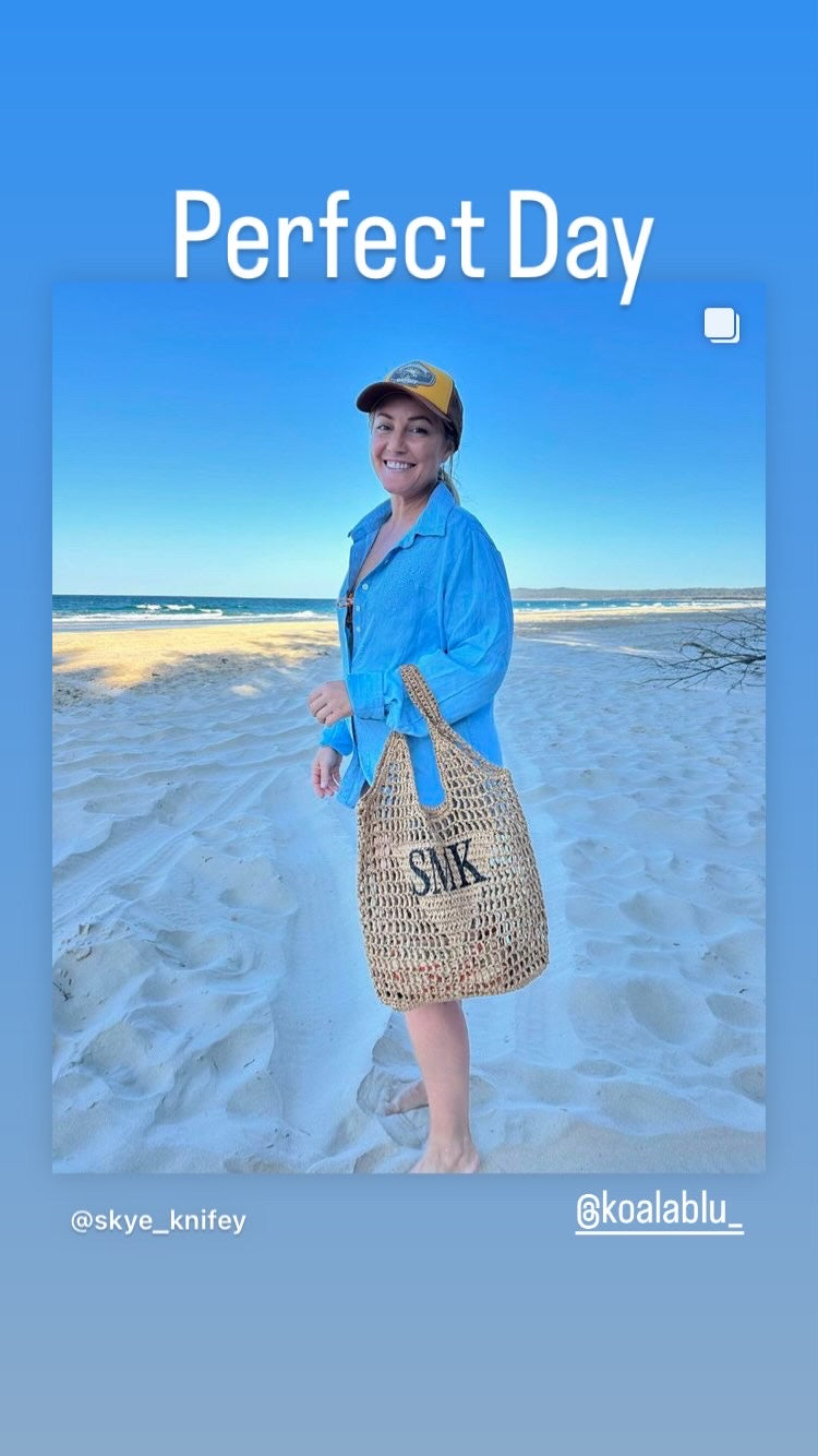 Luxury Woven Raffia Bag