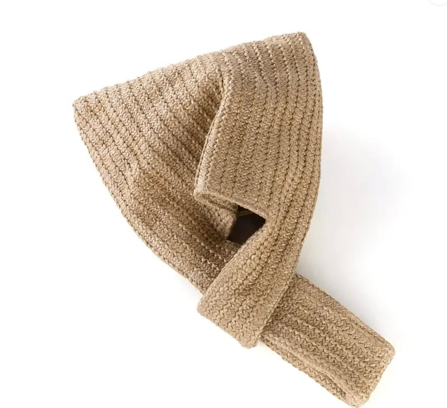 Luxury Woven Raffia KNOT BAG - LIMITED STOCK