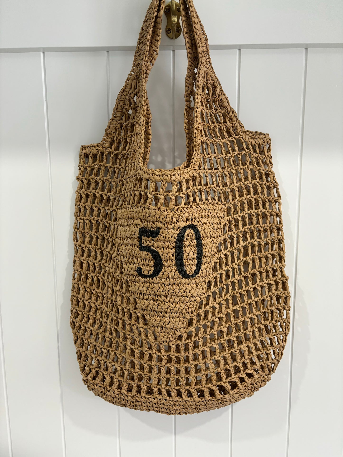 Luxury Woven Raffia Bag