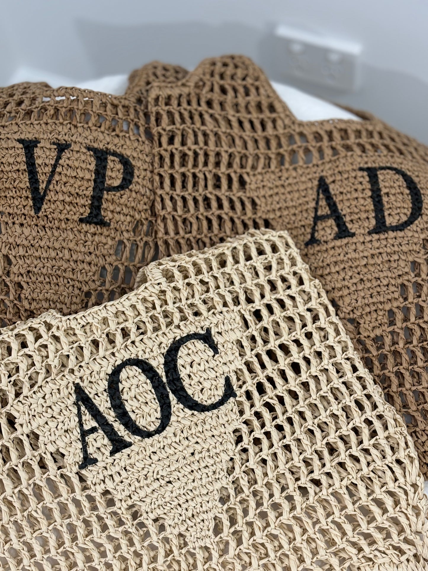 Luxury Woven Raffia Bag