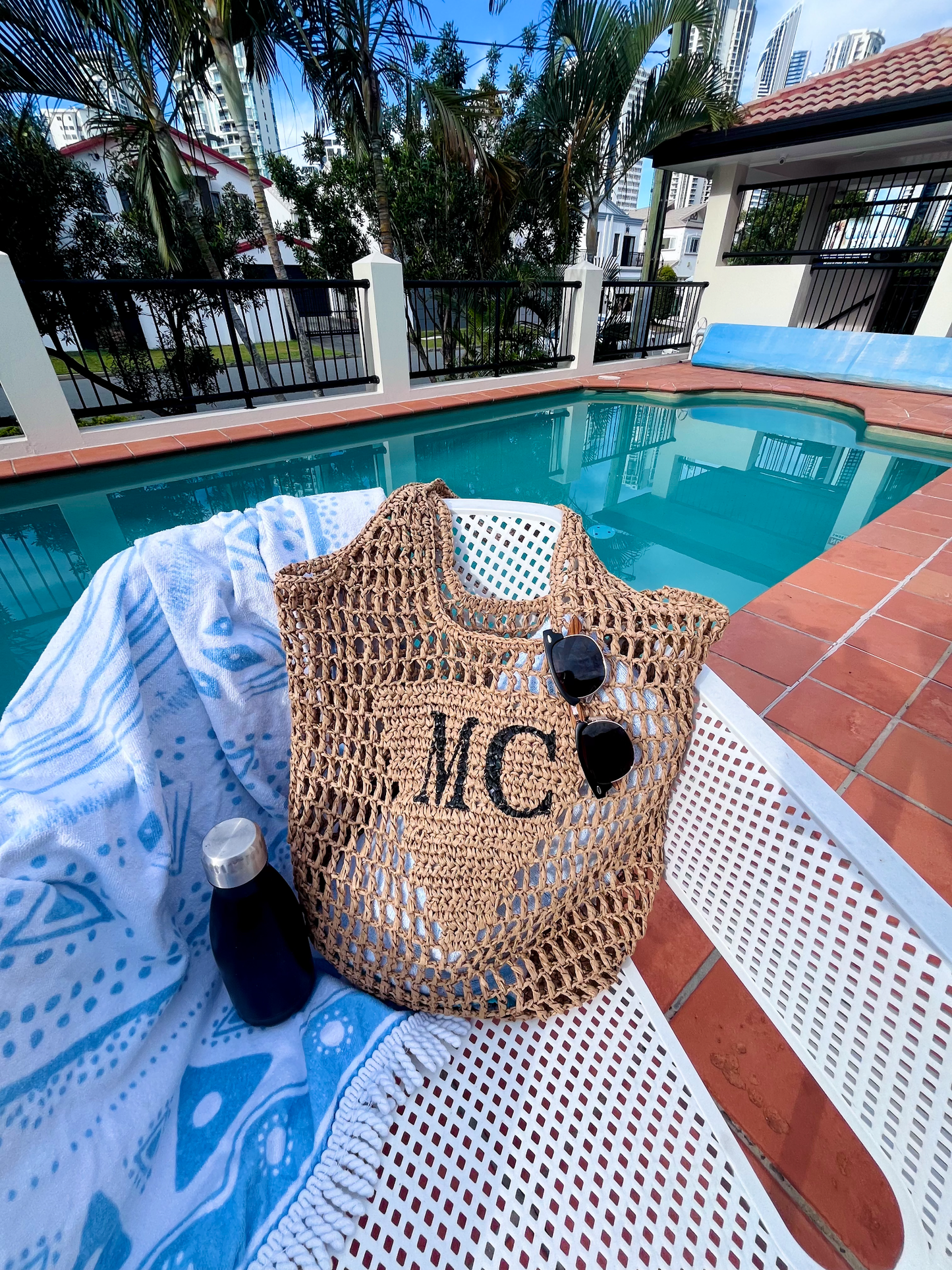 Luxury Woven Raffia Bag