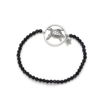 Sea Turtle "Gaia" .925 Sterling Silver Bracelet