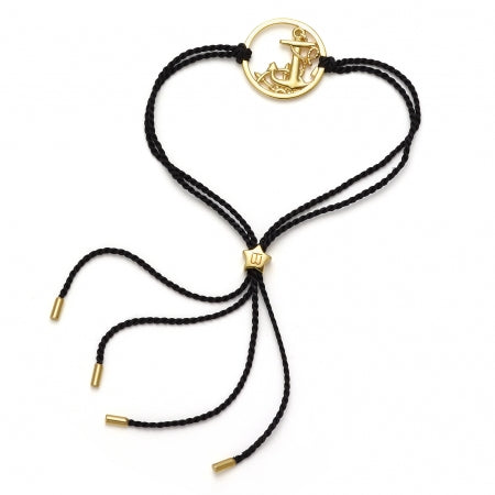 Anchor "Gaia" 18k Gold Bracelet