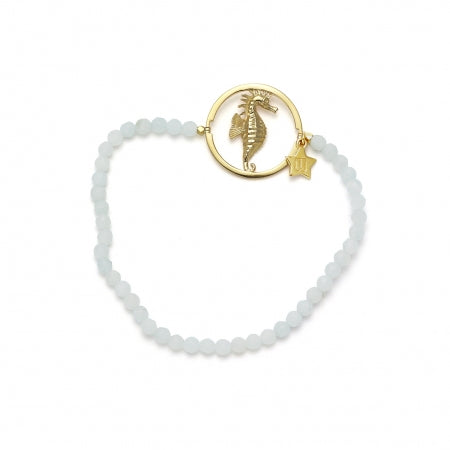 Seahorse "Gaia" 18K Gold Vermeil Bracelet