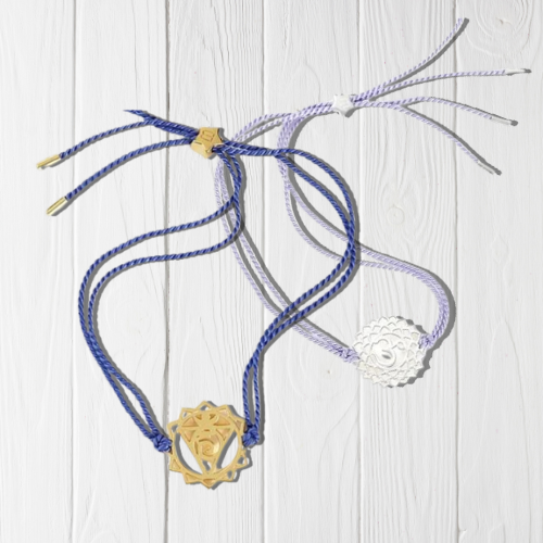 shop silver and gold chakra bracelets online at koala Blue