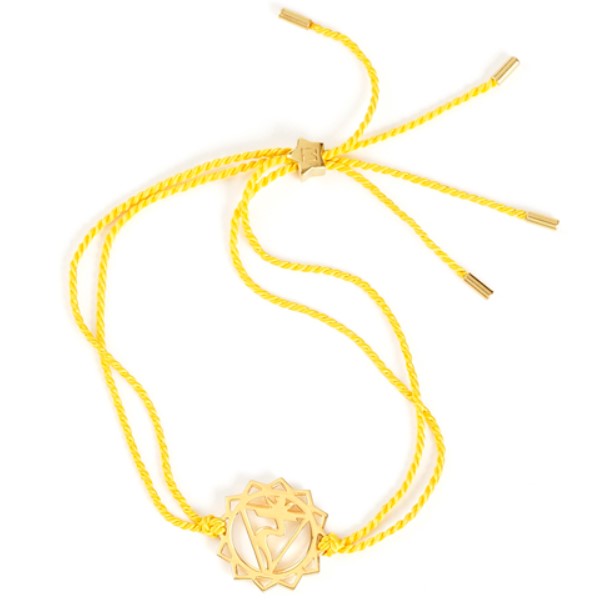 Manipura Gold Chakra - Yellow Cord