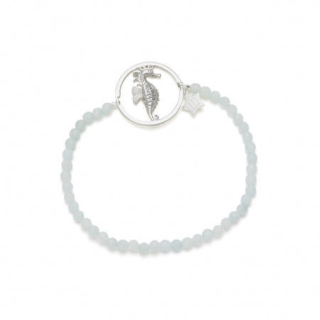 Seahorse "Gaia" .925 Sterling Silver Bracelet